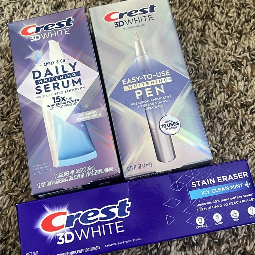Crest 3D White Whitening Set